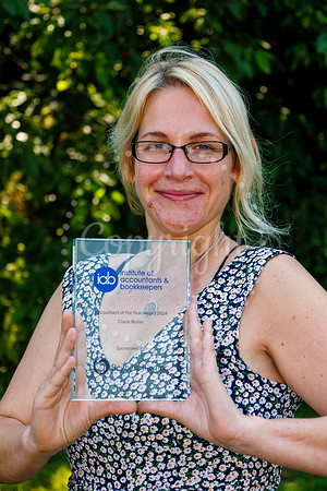 Claire Butler, owner of the CB Accounting firm has won an IAB Aw