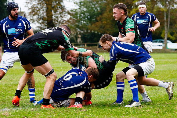 Rugby action from Diss vs Newmarket