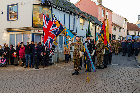Diss Annual Remembrance Parade and The Royal British Legion Poppy Appeal