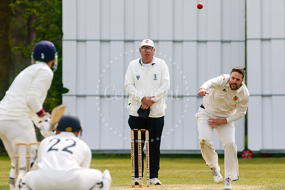Cricket action from Garboldisham and Diss.