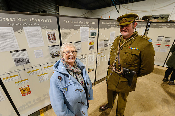 Norfolk Tank Museum and the Forncett History Groups 'Great war Project’, a tribute to the men of Forncett who fought in WW1