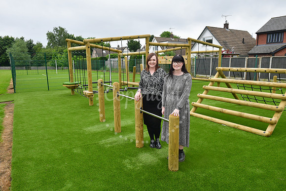 Farnsfield St Michael's primary school, new outdoor area