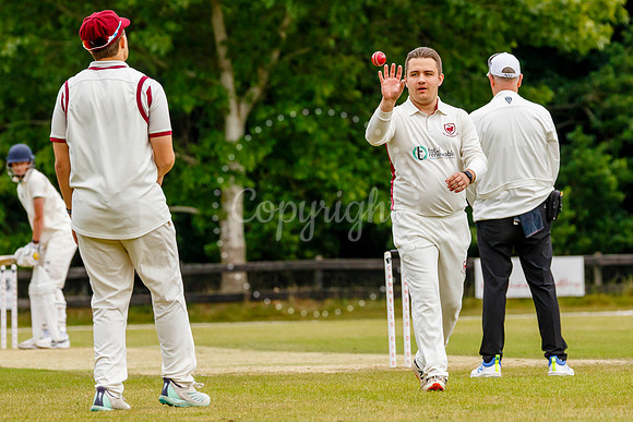 Cricket action from Old Buckenham v Norwich