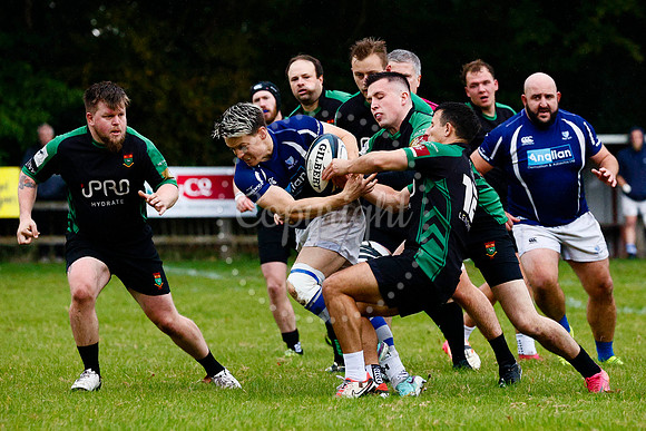 Rugby action from Diss vs Newmarket