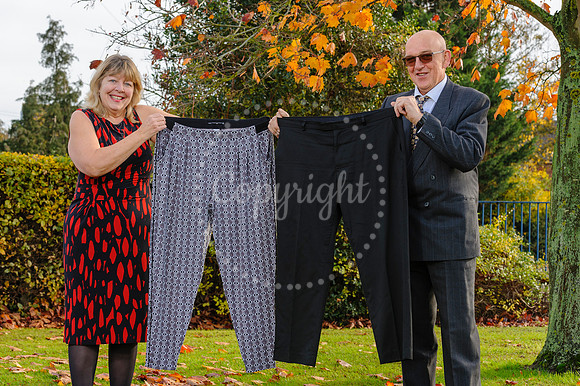 Slimming World Super slimmers Rosie Riches and Graham Taylor