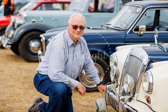 Car show at Old Buckenham Country Park