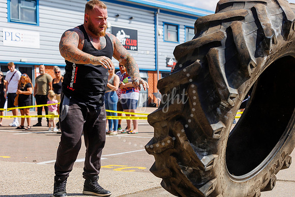 Strongman event at Diss Fit Club in Hopper Way.