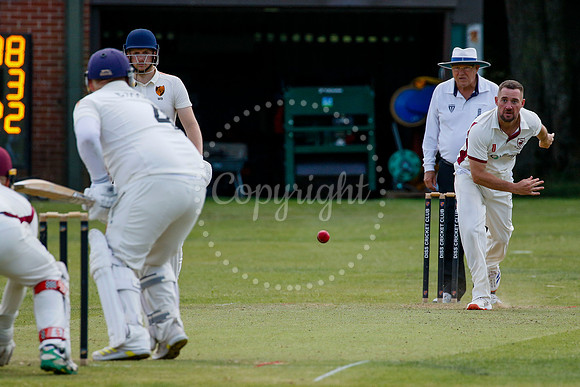Cricket action from Diss vs Old Buckenham