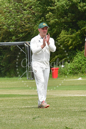 Newark R&M 1st XI v BAsford Mill CC cricket action