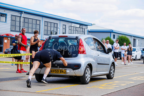 Strongman event at Diss Fit Club in Hopper Way.