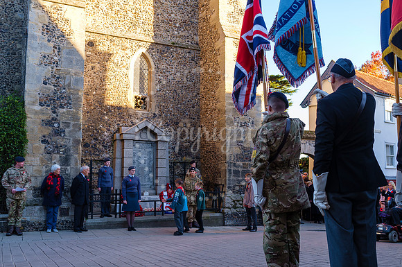 Diss Annual Remembrance Parade and The Royal British Legion Poppy Appeal