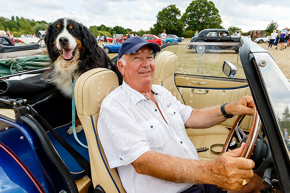 Car show at Old Buckenham Country Park