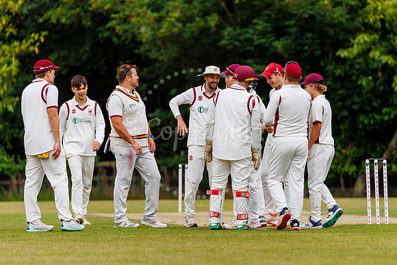 Cricket action from Old Buckenham v Norwich