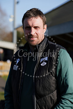 Harleston Town FC manager Matt Halliday