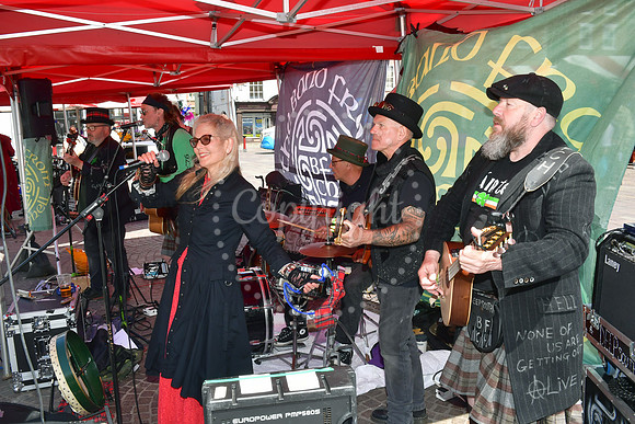 Steampunk Festival in Newark Market Place