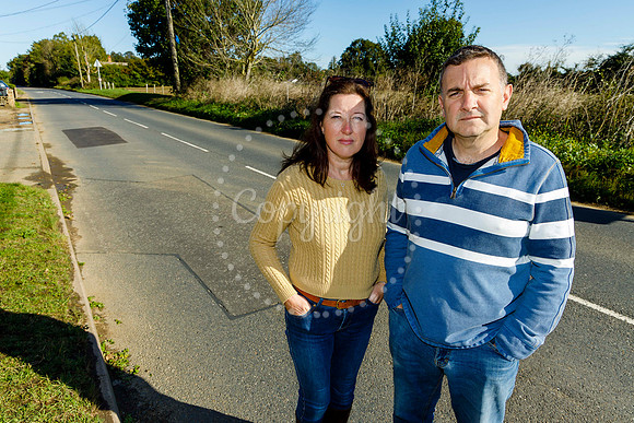 Houses on Eye Road, Brome are continuously being flooded after a