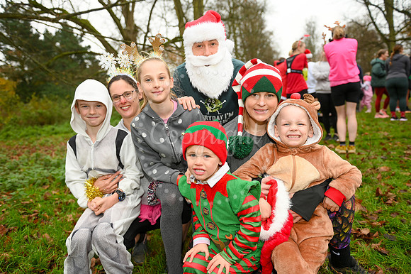 Nowton Park, Bury St EdmundsBrave Futures Snow Dash - a festive