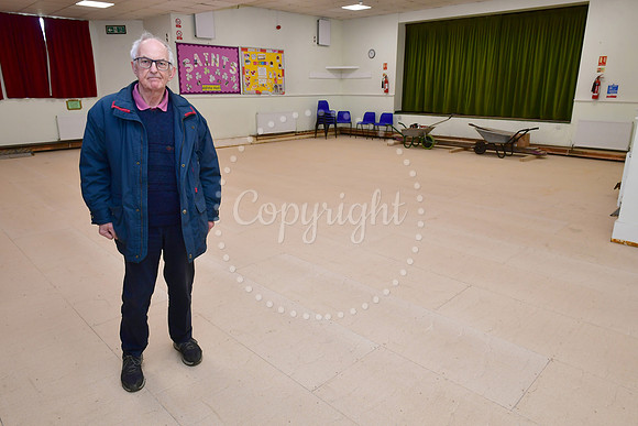 St Giles Community Hall, new floor in the main hall