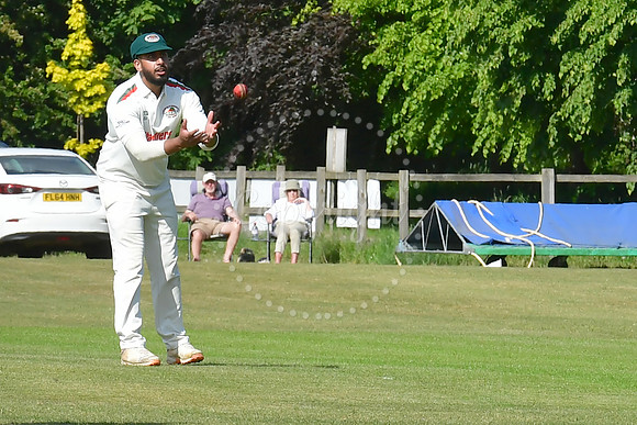 Collingham 1st XI v Attenborough cricket action