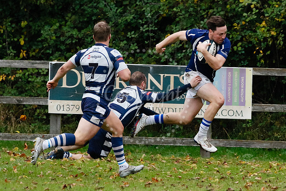 Ruby action from Diss vs Cantabrigian.