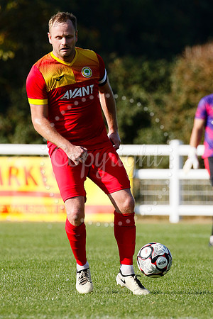 Football action from Walsham-le-Willows vs Fakenham Town
