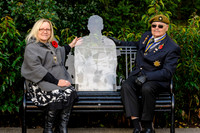 Official unveiling of the war memorial in Harleston
