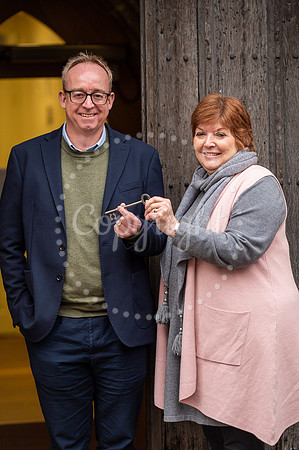Guildhall, Bury St Edmunds.Guildhall manager Jill Badman is ret