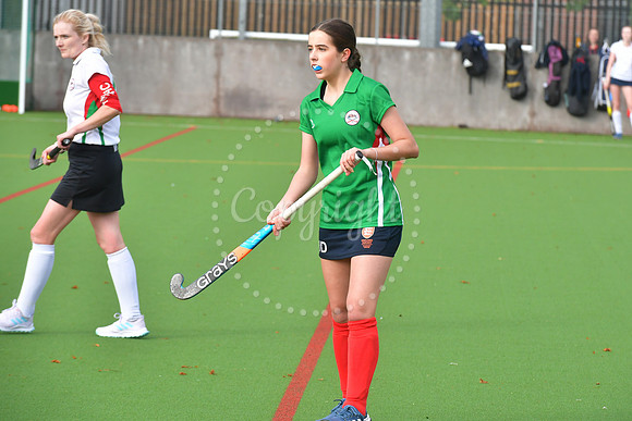 Newark Ladies 2nds ( white) v Newark Ladies 3rds (green) hockey