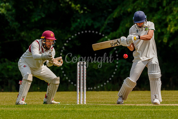 Cricket action from Old Buckenham v Norwich