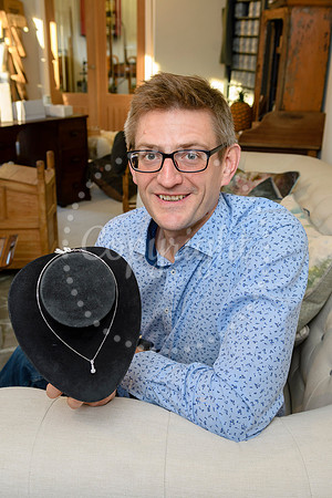 Kristian Wimshurst of Black Barn Antiques and Giftshop in Roydon