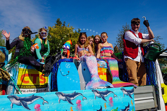 Pulham Market Carnival whose theme this year of ‘Under the Sea