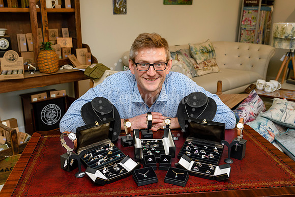 Kristian Wimshurst of Black Barn Antiques and Giftshop in Roydon