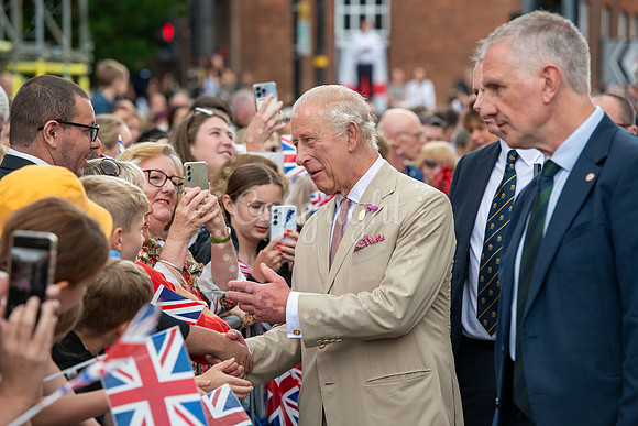 NJ Newmarket all roll out the red carpet to welcome the King and