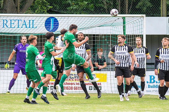 Soham Town Rangers FC, Julius Martin Lane. Opening match of new