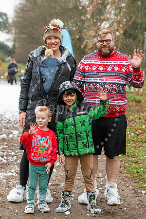 Nowton Park, Bury St EdmundsBrave Futures Snow Dash - a festive