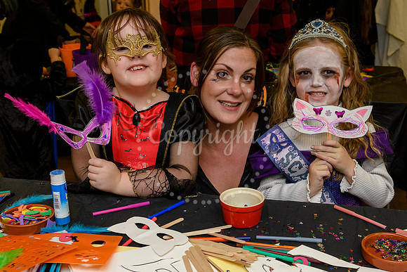 Halloween party at the Pennoyer Centre in Pulham St Mary