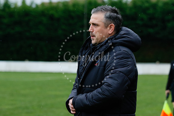 Diss Town FC Manager Garth Good.