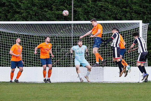 Football action from Diss Town vs Harwich & Parkeston
