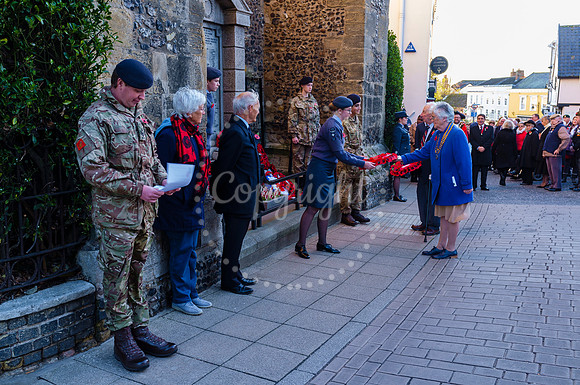 Diss Annual Remembrance Parade and The Royal British Legion Poppy Appeal