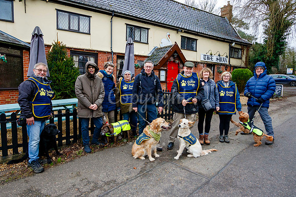 Fressingfield New Year’s Day Dog Walk