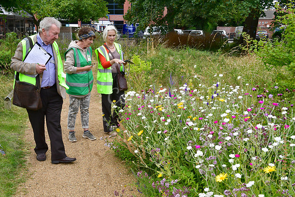 East Midlands in Bloom judging at Newark