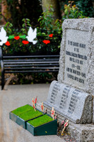 Official unveiling of the war memorial in Harleston