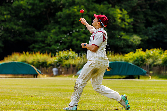 Cricket action from Old Buckenham v Norwich