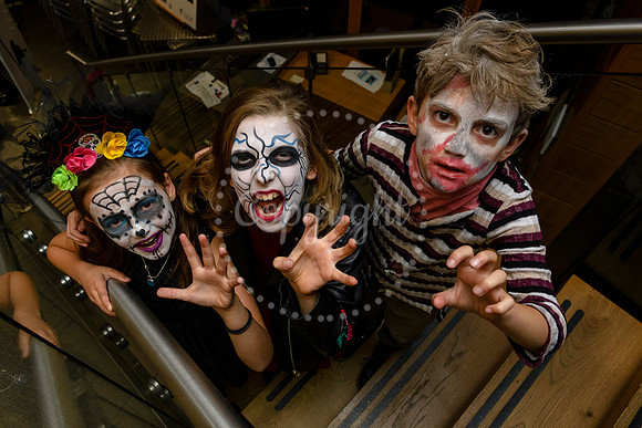 Halloween party at the Pennoyer Centre in Pulham St Mary