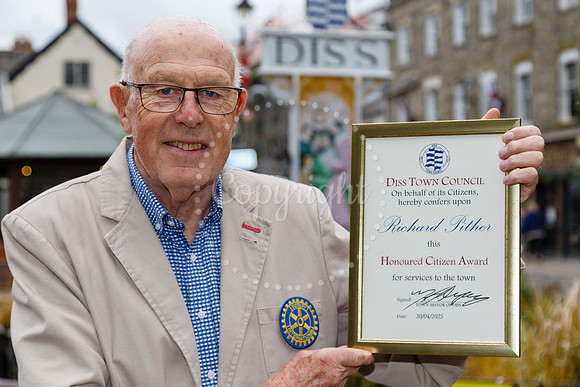 Diss Honoured Citizens of the year
