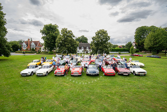 Hartest Green, Hartest, on the B1066The 1066 Classic Car Club i