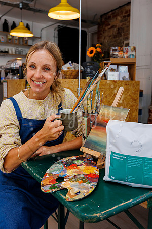 Jo Shepherd has opened Craftworks Art Cafe in Harleston last wee