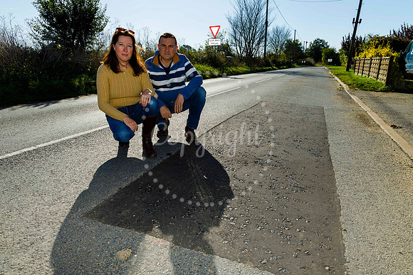 Houses on Eye Road, Brome are continuously being flooded after a