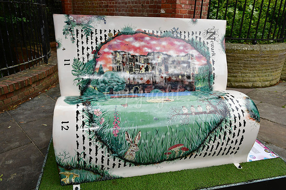 Launch of Newark's Book Bench Trail