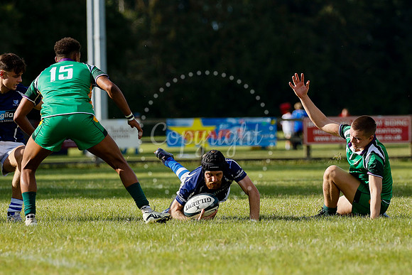 Rugby action from Diss vs Saffron Walden